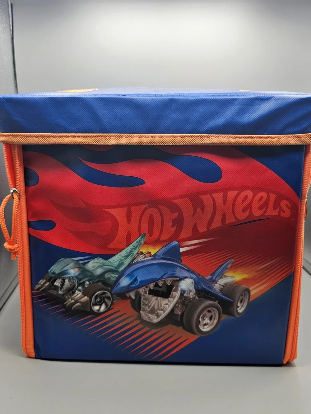 Hot Wheels ZipBin 300 Car Storage Cube Playmat Map Roads Collapsible Organizer